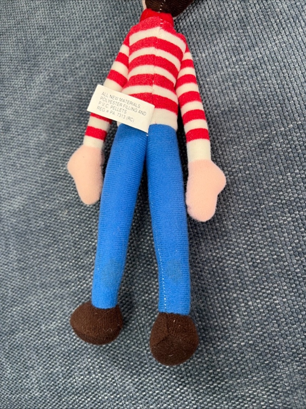 Where's Waldo Quaker Oats 1997 Plush 11" with 5.5” Woof Dog - Picture 7 of 10